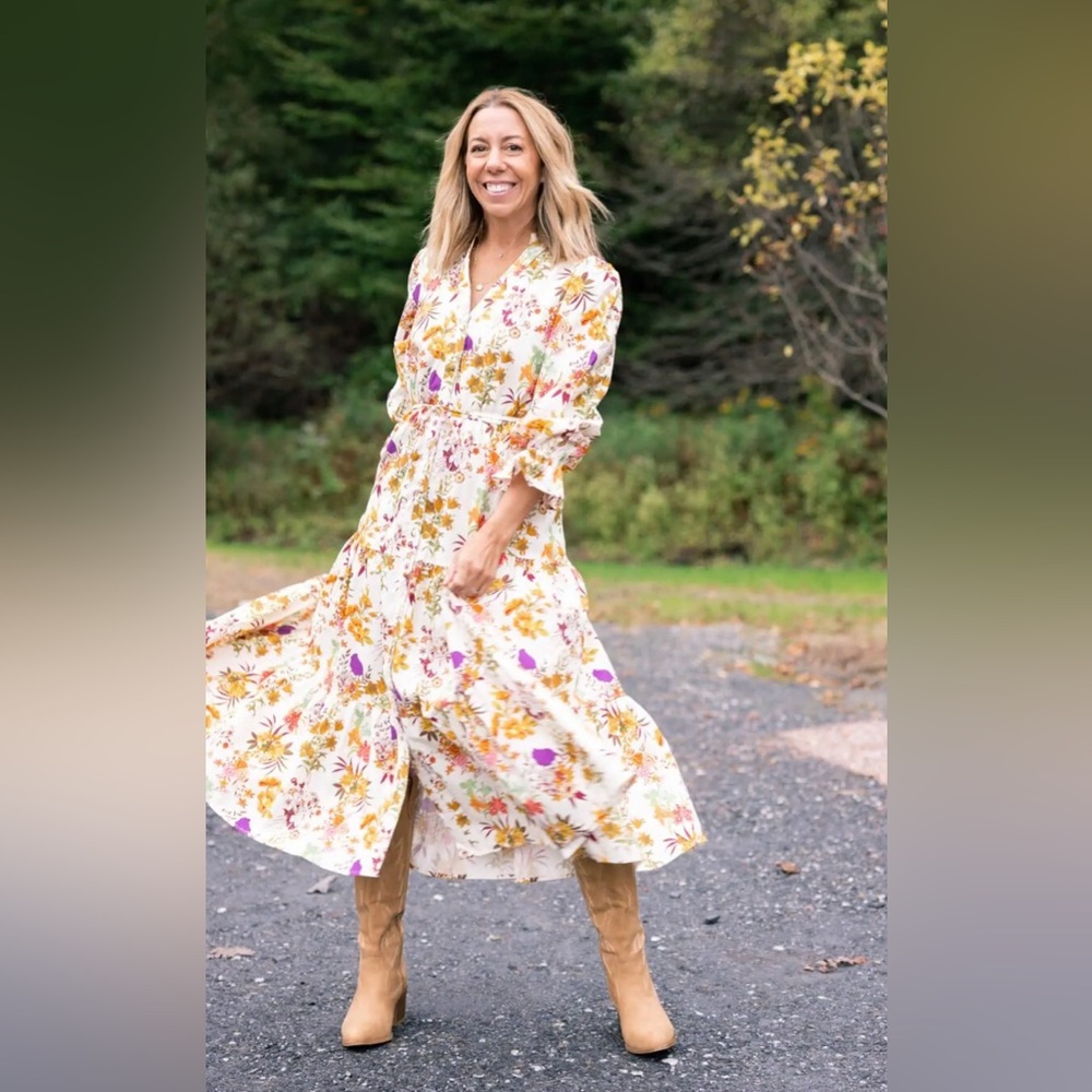 Avara Floral Charlotte Dress